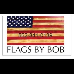 Handmade Wooden Flags